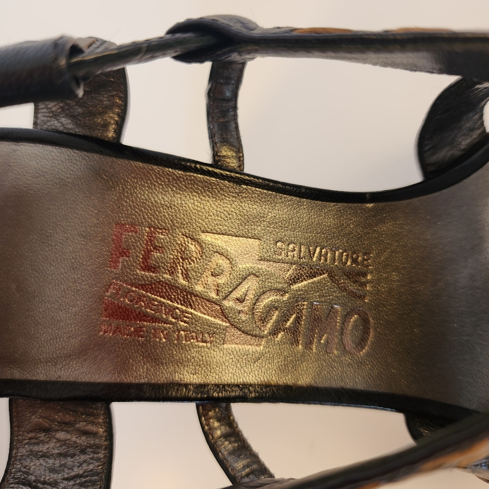 Salvatore Ferragamo strap Sandals - Made in Italy - Picture 7 of 12